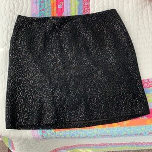 Beautiful Black Sequin Skirt